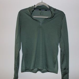 Nike dry fit zip up pullover